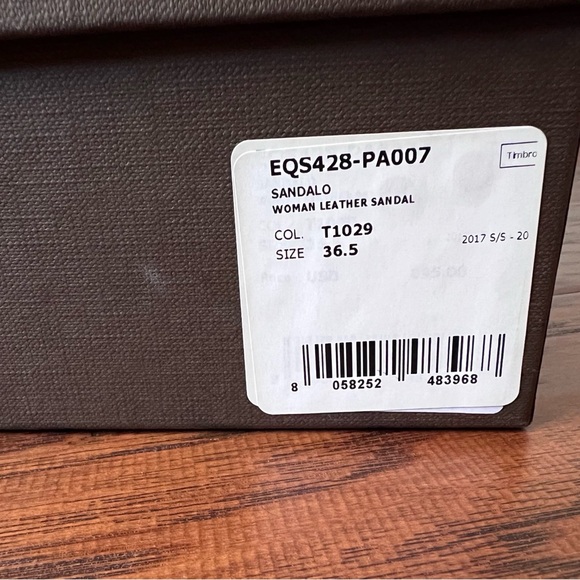 Roberto Cavalli Snake Low Heel Sandal - Picture 2 of 11